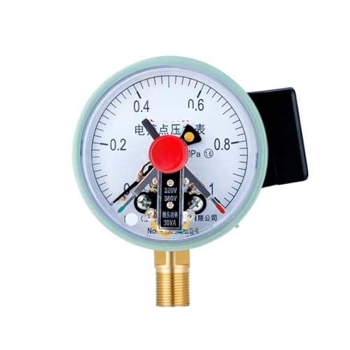 Manomètre à contact électrique YXC-100 alarme limite supérieure eau huile air 0-0.25 MPa