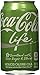 Coke Life Reduced Calorie Coca Cola with Stevia 12 Oz Cans - Case of 48