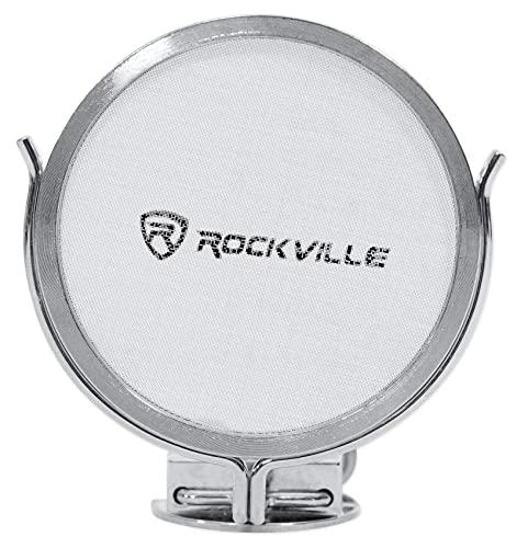 Rockville Rcm03 Pro Studio Recording Condenser Microphone Mic+Metal Shock Mount, Black #TOP4