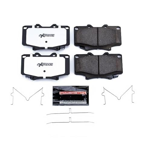 Power Stop Z36-502, Z36-502 Z36 Truck & Tow Front Carbon-Fiber Ceramic Brake Pads For Lexus Lx450 1996-1997, Toyota Land Cruiser 1991-1997 [Model Specific] thumb #1