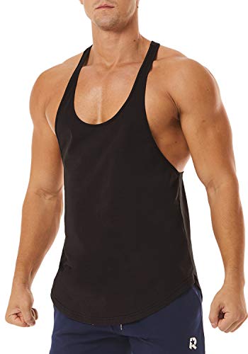 Men's Workout Quick Dry Soft Gym Bodybuilding Stringer Tank Tops4