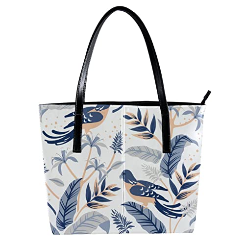 Sacoche femmes motif oiseau bleu une idée cadeau originale et tendance