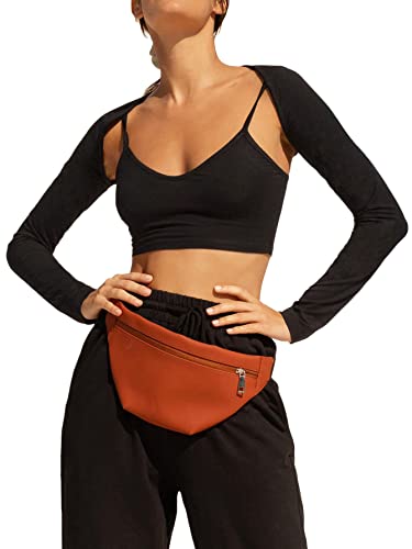 Image of Verdusa Women's Long Sleeve Open Front Bolero Shrug Crop Top Cardigan