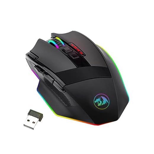 Redragon MOUSE GAMER M801P-RGB SNIPER PRO PRETO