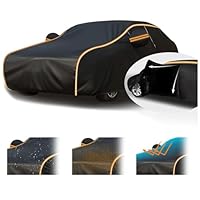 Bâche Voiture Exterieur Anti Grele Pour Alfa Romeo Spider 916, Respirante Bâche De Voiture Protection Intérieure Extérieure Tout Temps (Color : B, Size