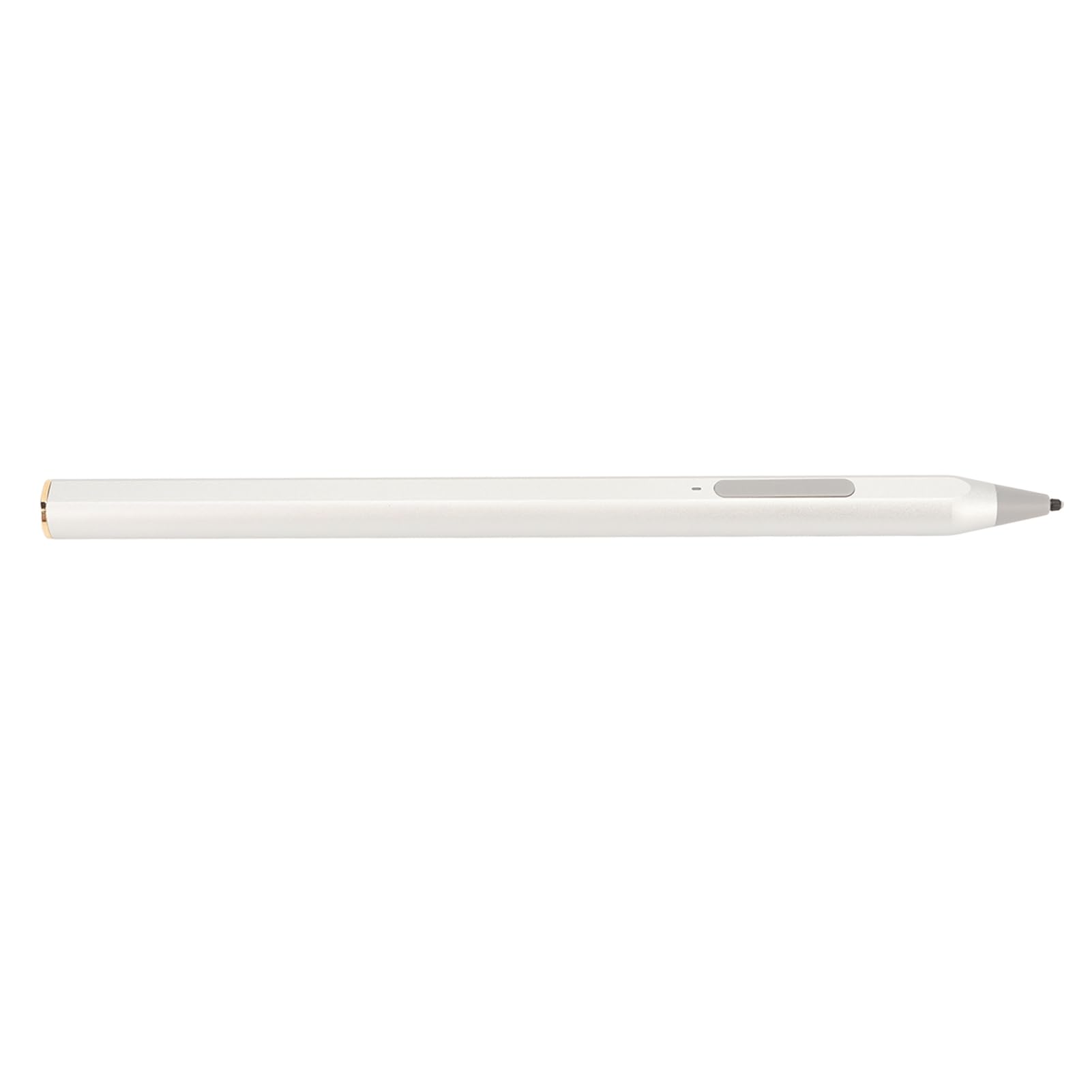 Stylet Actif pour écran Tactile 4096 Crayon Tactile numérique Sensible à la Pression Arrêt Automatique 5 V 200 mA Longue durée de Vie du Pack d'énergie Noir pour Extérieur Pro (Argent)
