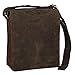 Produktbild STILORD 'Lars' Vintage Umhängetasche Leder Herren Hochformat für 13,3 Zoll Tablet MacBooks und iPad Schultertasche Herrentasche Messenger Bag Echtleder, Farbe:colorado - braun
