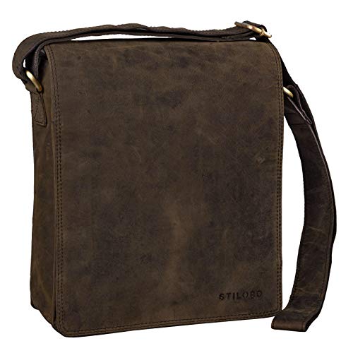 Sac à l'Épaule en Cuir Vintage Colorado l'Histoire d'un Style Unique pour Homme