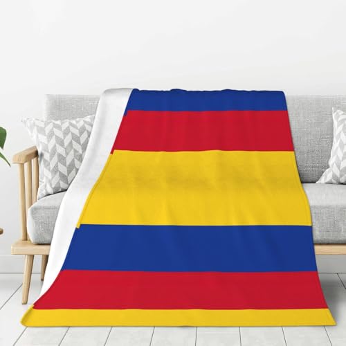Couverture flanelle Colombie plaid chaud super doux lit canapé camping - 2