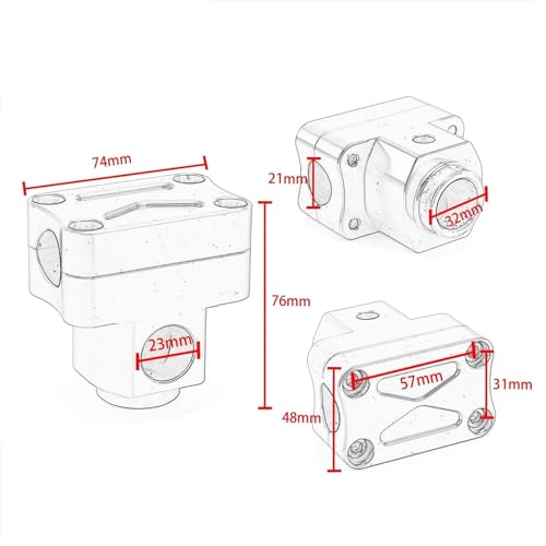 Pince de support guidon de moto NPS50 2003-2012 réhausseur guidon aluminium anti-vibration