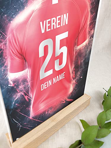 Bayern Fanartikel Acryltafel - Personalisiertes Geschenk, Jungen, Fussball, Kinder, Bayern Trikot für Bayern-Fans – Bild 7