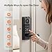 Jacchozhi Fingerprint Smart Lock with HD Camera, Keyless Entry Door Lock with Handle, Video Doorbell, App Control, Touchscreen Keypad, WiFi Electronic Digital Smart Door Knob for Front Door