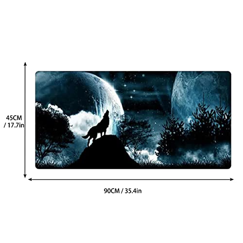 Sunjika Car Sunroof Window Decal Vinyl Sunroof Protect Sticker Vinyl Decal Cast Film Stickers Perforated Funny Car Skylight Decals Hilltop Wolf Howl Car Sedan Universal Fit (1Pc Blue) #TOP2