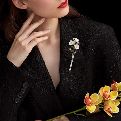 Broche de rama floral para insertar sin que se caigan las flores en jarrones del hogar 2