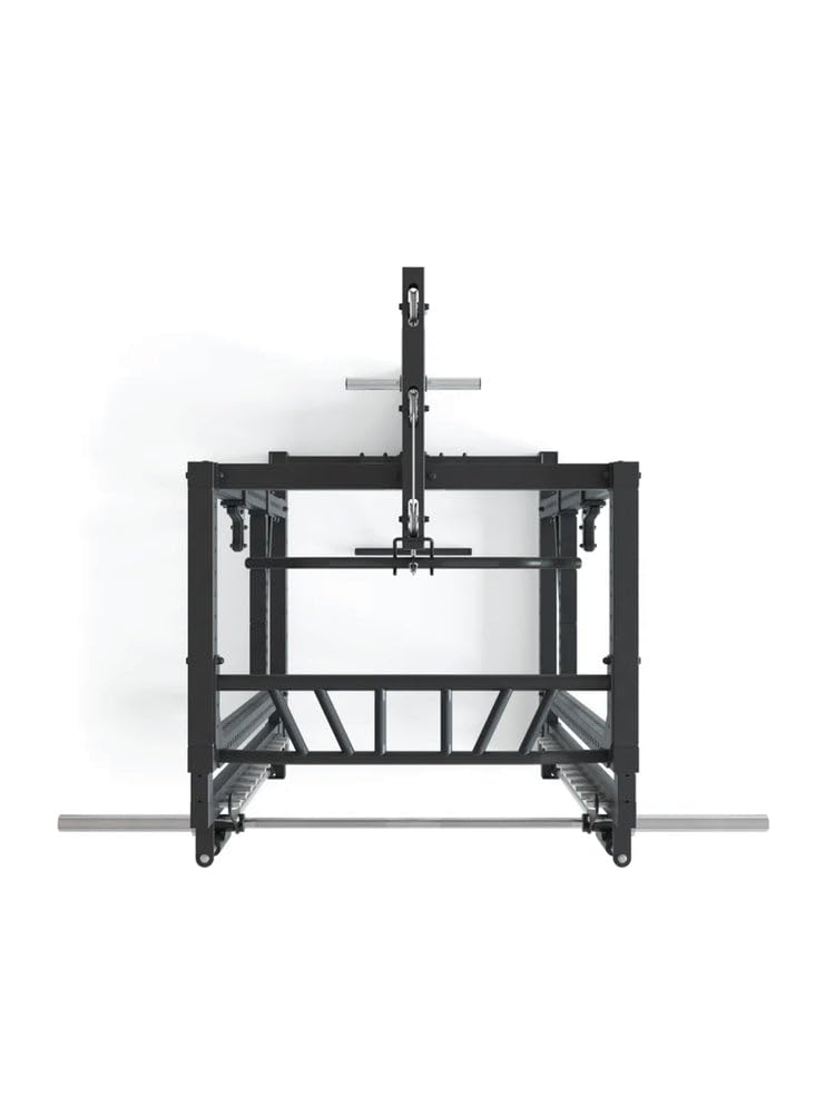 Atletica R7-Forge Power Rack | Power Rack mit Plate Load Gewichte und Smith Machine | Smith kann optional vor oder hinter dem Rack angebracht Werden