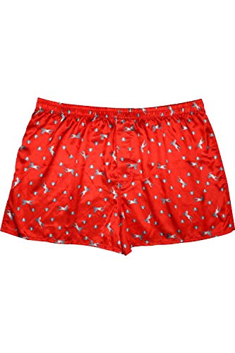 Valentine's Day Unicorns and Hearts Red Boxer Shorts - X-Large4