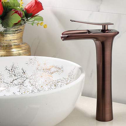 Robinet d'eau en laiton chaud et froid Tall ORB anti-goutte