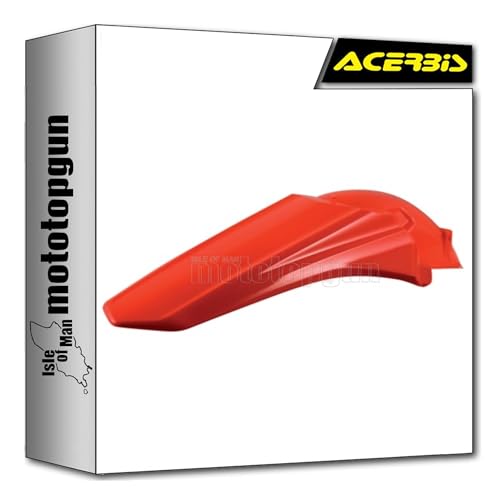 Garde-boue arrière rouge Acerbis pour moto Honda CRF 250 R de 2010 à 2013