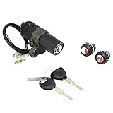 cyclingcolors contacteur à clé moto scooter mobylette compatible avec derbi senda gilera smt 4 fils