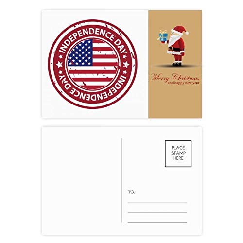 Cartes postales fête de l'Indépendance USA rouge pour partager l'esprit du 4 Juillet