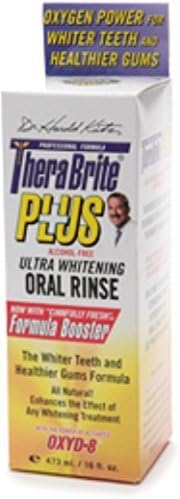 TheraBrite Plus Ultra Whitening Oral Rinse 16 oz by Dr Katz