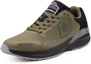 Bacca Bucci Discovery Globe Sneakers for Men Lightweight Running Shoes with 95-Density Rebound Insock, Rubber Outsole & St... Price In India
