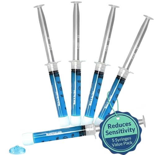 Remineralization Gel - 5 Syringes of Gel. Remineralizing and Reduces Teeth Sensitivity After Teeth Whitening Treatment