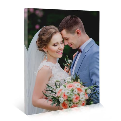 CanvasChamp Custom Canvas Print with your Photos - Personalized Framed Wall Art for Home & Office Decor (24' W x 36' H x 0.75' D)