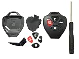 Horande Replacement Key Fob Case Shell & Pad Fits Toyota Scion RAV4 2008-2013 Avalon / 2007-2011 Camry / 2008-2013 Corolla / 2009-2014 Venza Key Cover