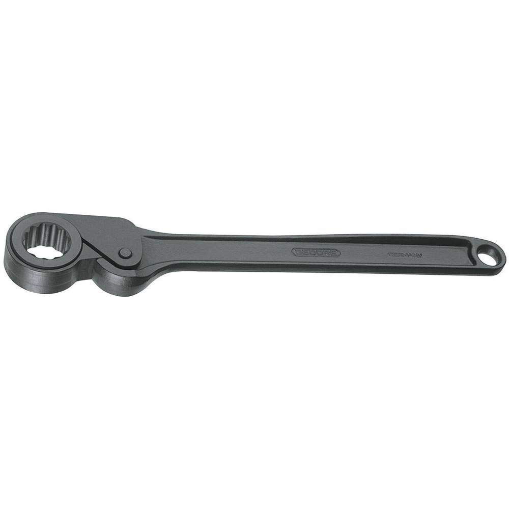 Gedore 31 KR 25-46 - Chicharra de marcha libre con anillo 46 mm