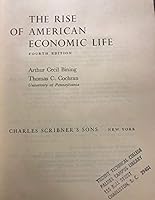 The Rise of American Economic Life B0006AYEM4 Book Cover