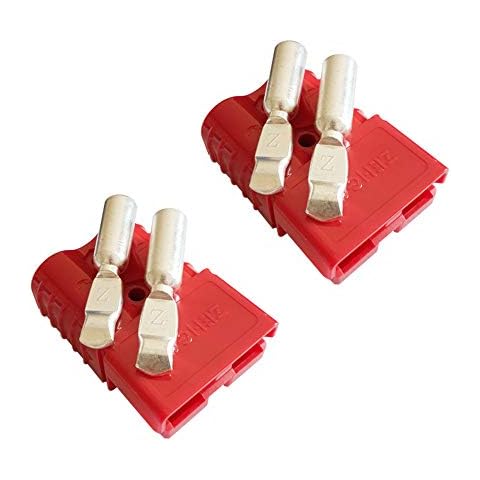120A Battery Connector for 120A 600V Plug,Quick-Connector Disconnector Housing 2-Pole (Red) Cover