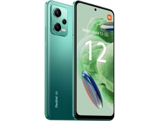 Xiaomi Redmi Note 12 5G - 4 GB/128 GB, 33W Snabbladdning, Mint Grön