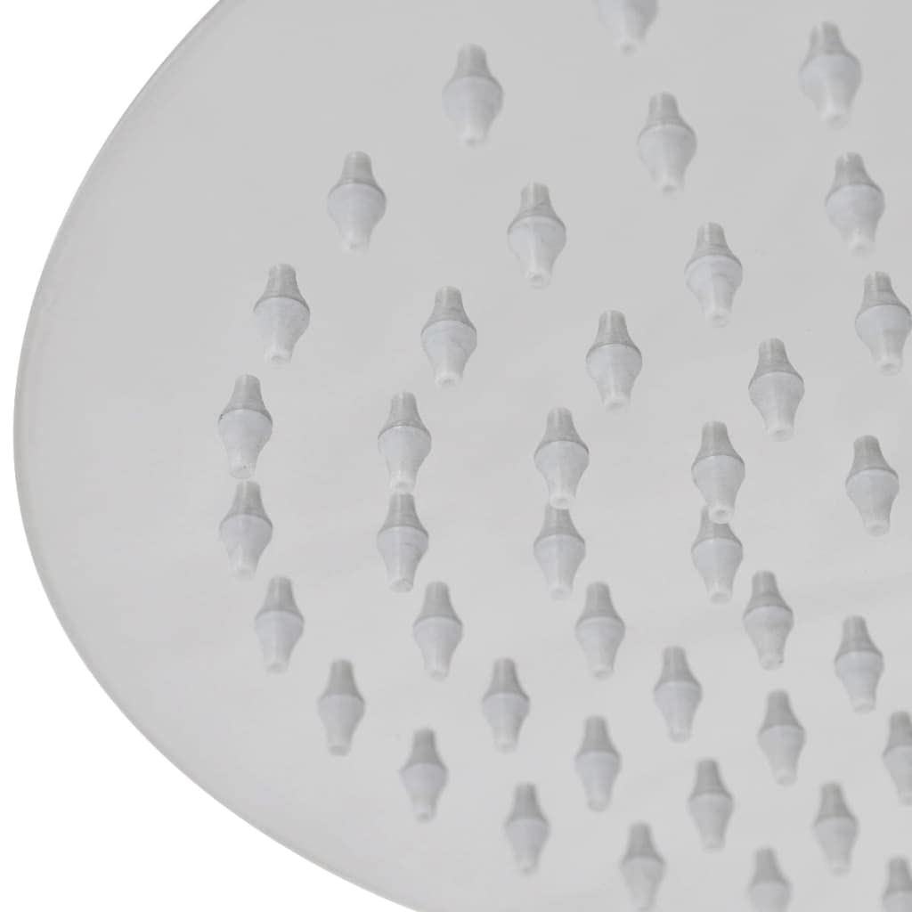 Cabezales de ducha de lluvia de acero inoxidable de 25 cm de diámetro, 2 unidades con 105 boquillas antical, compatibles con sistemas de ducha, montaje en pared y techo, ahorro de agua para
