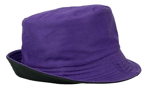 Image of Gelante Reversible Bucket Hat for Men and Women - Cotton, Outdoor Sun Protection Bucket Hats.