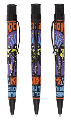 Retro 51 Tornado KISS Licensed Edition Rollerball Pen - Rock Poster