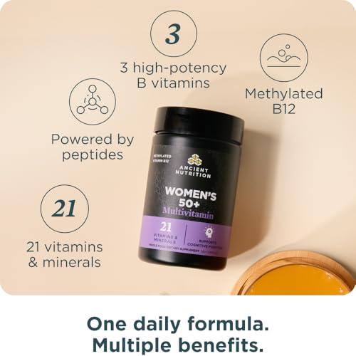 Ancient Nutrition Women’s 50+ Multivitamin, Menopause Support - image 3