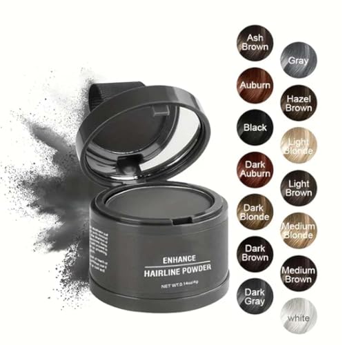 Waverloo Magic Root Cover Up - Hairline Powder Instantly Conceals Hair Loss with Puff Touch for Thin