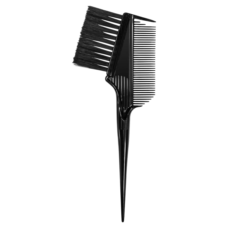 ClairolProfessional Colour Studio Hair 2-1 Brush & Comb, Reusable, for At-home Hair Colour, Precision Tip, Suitable for Highlights