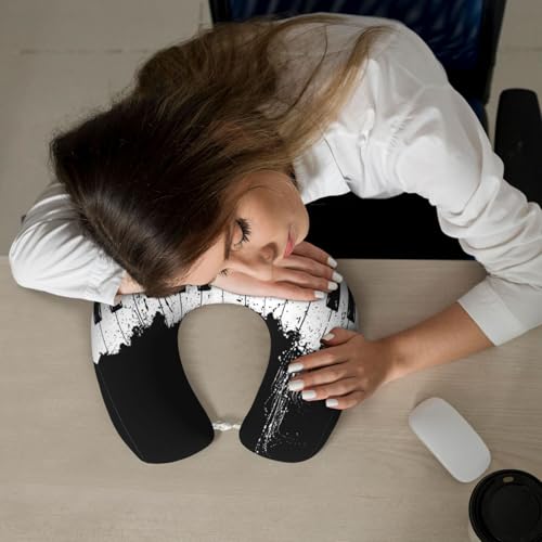 Almohada de espuma viscoelástica para cuello en forma U miniatura 7