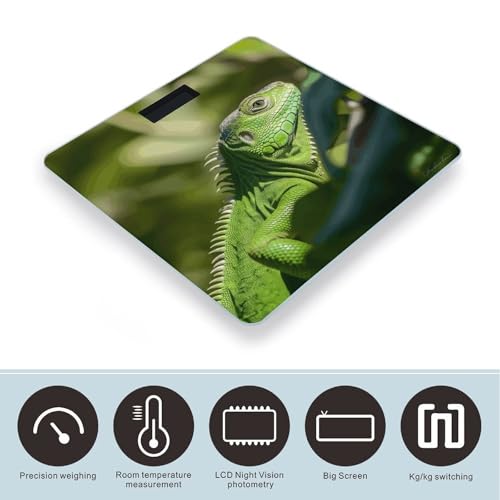 Báscula Digital para Baño con Pantalla LCD y Vidrio Templado miniatura 3