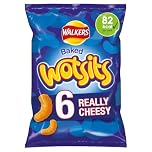 Walkers Wotsits Really Cheesy Multipack Snacks Crisps 6x16.5g