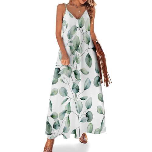 Robe de plage motif chat chanceux fluide pour vos soirées d'été