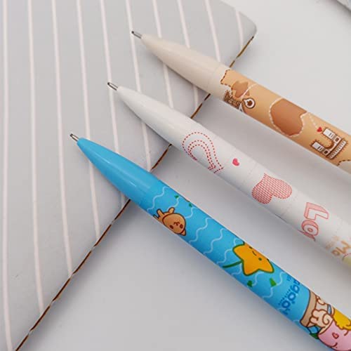 4 Pack Cute Kawaii Press Mechanical Pencil Drafting Writing School Office Supply Student Stationery Automatic Pencil 0.5Mm #TOP5
