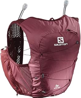 SALOMON Active Skin 8 Set Women's Hydration Vest with 2 Soft Flasks (500ml), Trail Running and Hiking