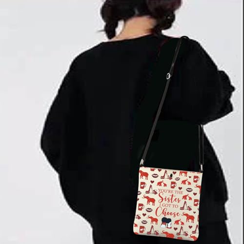 JYTAPP Sorority Crossbody Purse Bag Sorority Sister Gifts You're the Sister I Got to Choose Sisterhood Gift4