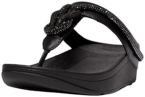 FitFlop FINO CRYSTAL-CORD LEATHER-FQ3 womens Sandal