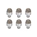 H&T(TM) 6pcs Replacement Fiber Tip Slim Fit for Capacitive Fine Point Stylus Pens Only