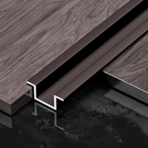 NuoNxuo �t���A ���؂�� �A���~ �ڒn�� �W���C���g�J�o�[ ��13mm?25mm �t���[�����O�E�^�C���E�J�[�y�b�g�p �G�b�W���O�g�����J�o�[ ���h�~ ���C�h�~ �ό� �ǁE���p �d�グ���[���y����150cm 2�{�Z�b�g�z(H,7*8mm)