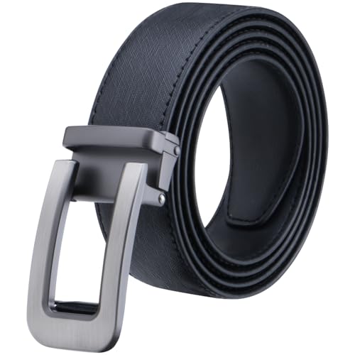 Image of Labnoft Men's PU Leather Auto-lock Belt